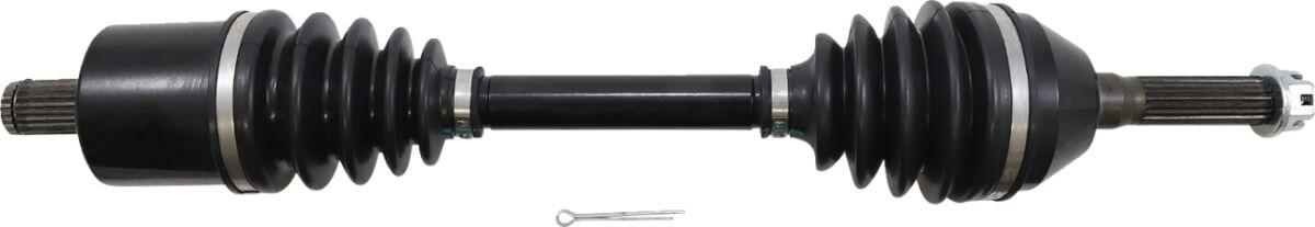 LM6-PO-8-319 - Moose Racing Complete Axle Kit For Polaris Sportsman 400 HO 4X4 2011-2012 Fits Front Left Or Right - Black/Chrome