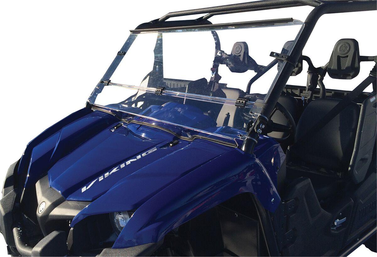 LEMA100-001 - Moose Racing Full Folding Windshield For Yamaha YXM 700 4X4 2018 - Clear