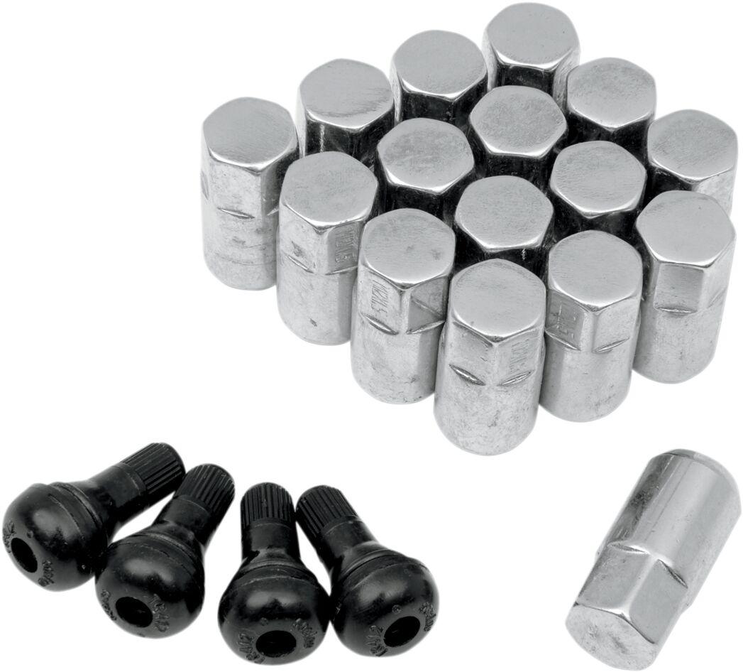Moose Racing Chrome/Silver Sp300mo207 - Atv/Utv Wheel Lugnut Kit For Polaris General 1000 2017