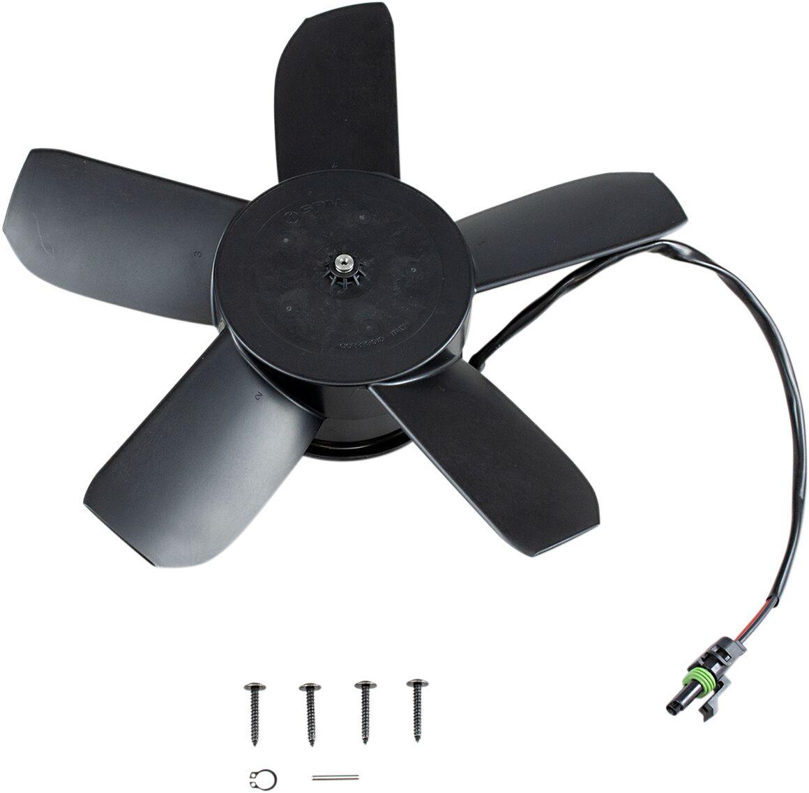 Z4516 - Moose Racing Hi-Performance Cooling Fan For Can Am (BRP) Defender HD10 4X4 2016-2018 - Black