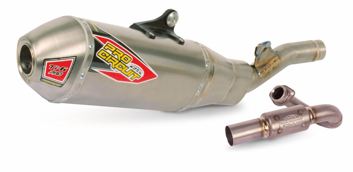 0322525BC - Pro Circuit TI-6 Pro BC Full Titanium Exhaust System For Kawasaki KX250 2025-2026