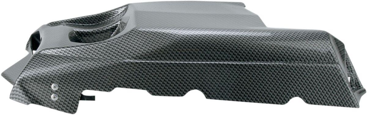 19005-30 - Maier Tail Plastic For Yamaha YFM 700 R 2019-2025 - Black/Carbon Fiber