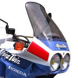 Bullster Gray Smoke Bh009hpfg - Windshield/Windscreen For Honda Xrv 650 1988-1990 45 Cm (17-3/4") - Grey Smoke