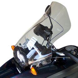 BB047HPIN - Bullster Windshield/Windscreen For BMW R 1200 GS 2005-2012 49 cm (19-3/8") - Clear