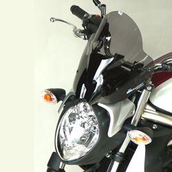 Bullster Black Smoke Bs118hpfn - Windshield/Windscreen For Suzuki Sfv 650 2009-2015 31 Cm (12-1/4")