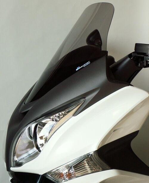 BH151DCFG - Bullster Windshield/Windscreen For Honda SW-T 400 2010-2013 57.5 cm (22-5/8") - Grey Smoke
