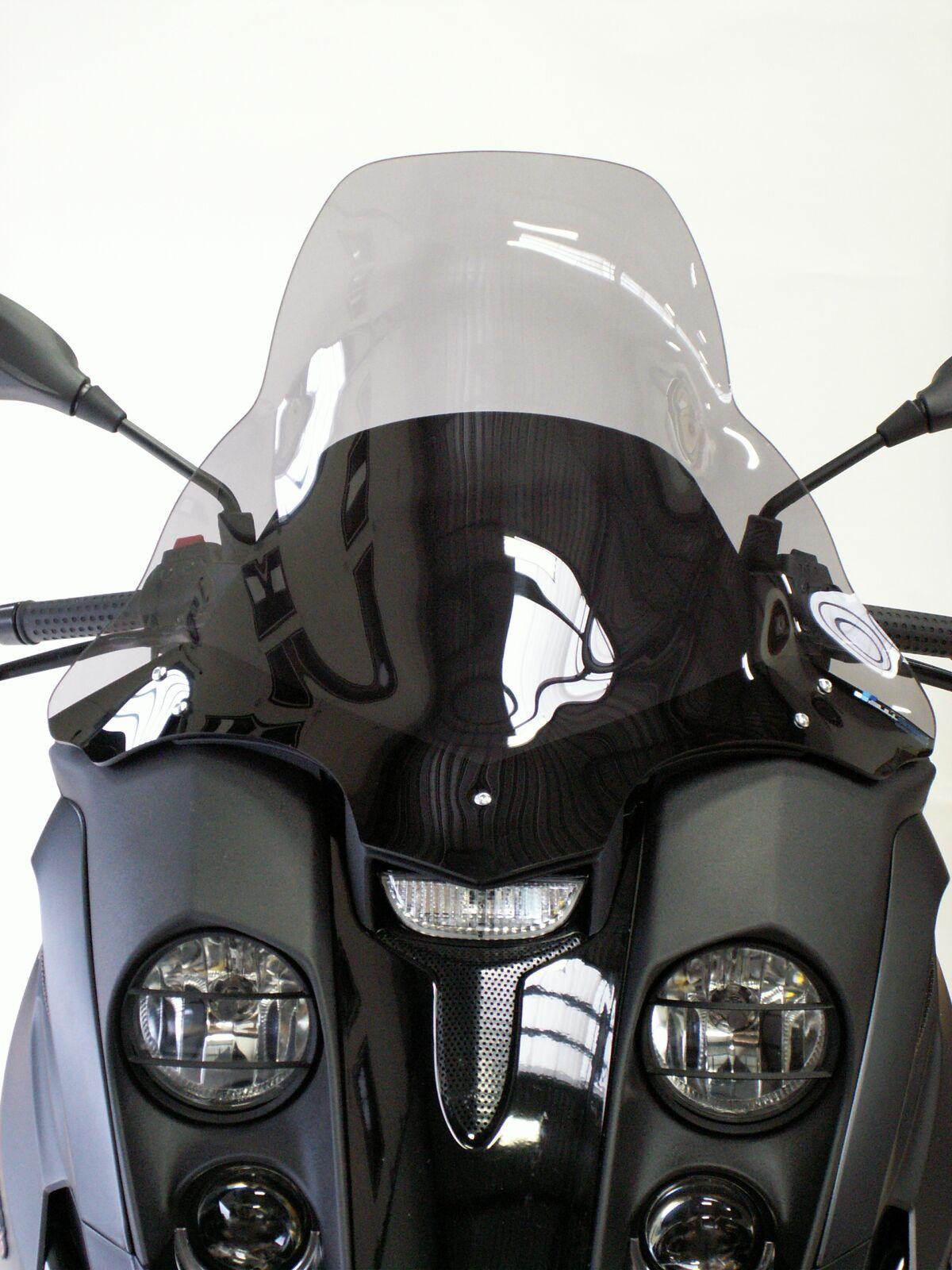 GL003HPFG - Bullster Windshield/Windscreen For Gilera Fuoco 500 I.E. 2007-2016 59 cm (23-1/4") - Grey Smoke
