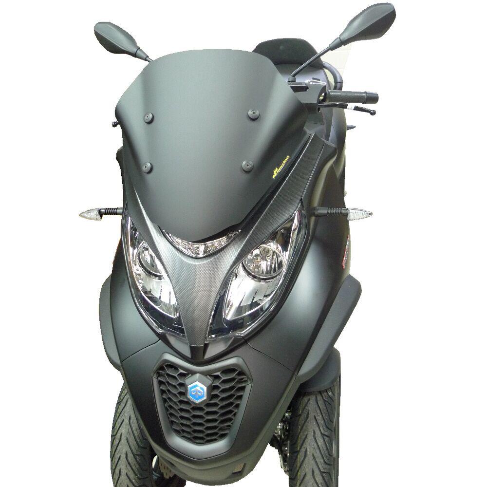 BP012SPFN - Bullster Windshield Windscreen For Piaggio MP3 300 HPE 44.5 cm (17-1/2")