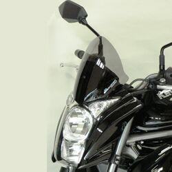 Bullster Black Smoke Bk109svfn - Windshield/Windscreen For Kawasaki Er-6N 650 2009-2011 26.5 Cm (10-1/2")
