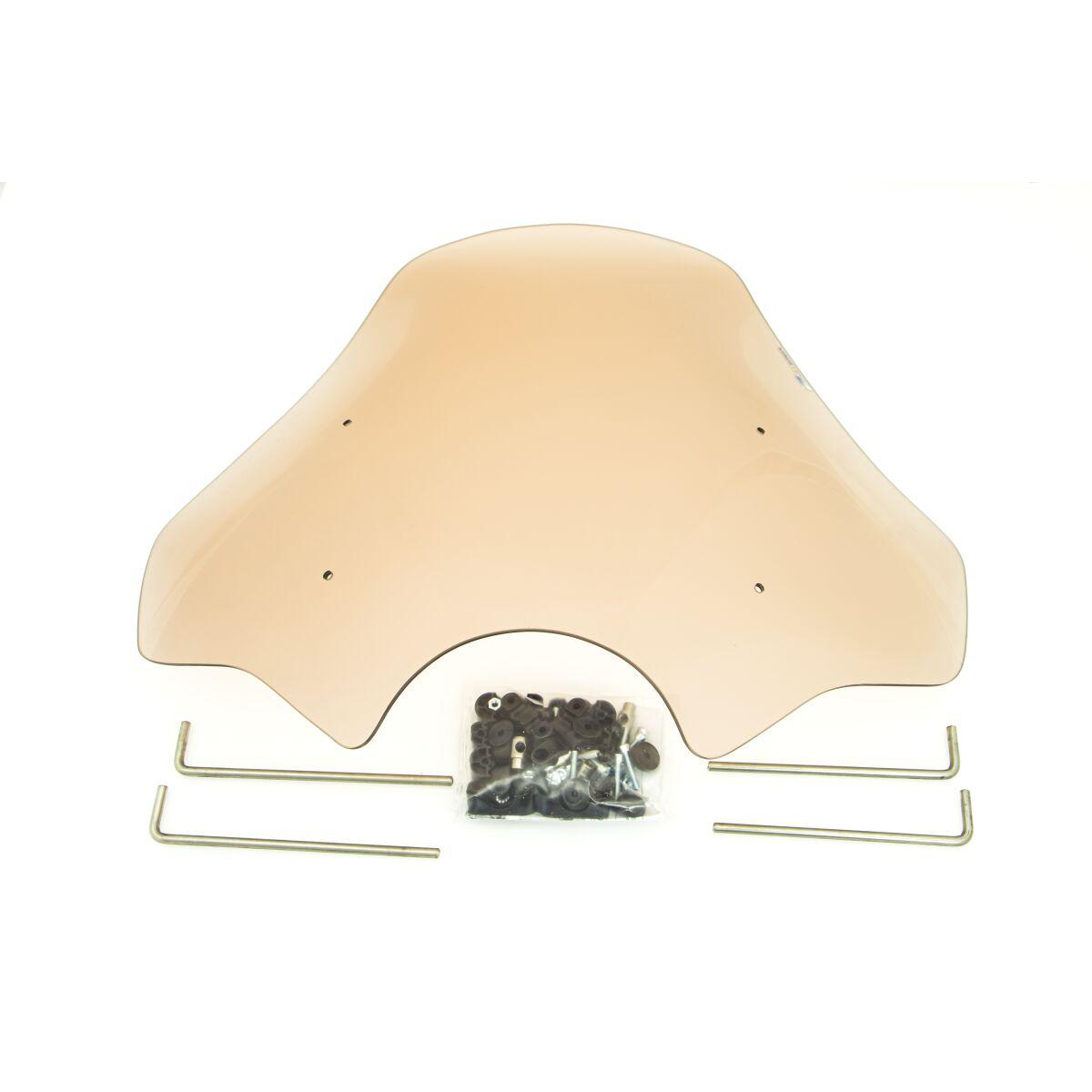BB034HPFC - Bullster Windshield/Windscreen For BMW R 1200 C 1999-2004 51 cm (20") - Light Brown