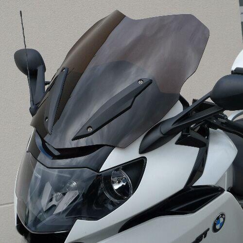 BB065HPFG - Bullster Windshield/Windscreen For BMW K 1600 GT 53 cm (21") - Grey Smoke