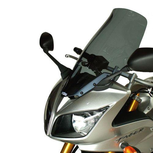 BY119HPFN - Bullster Windshield/Windscreen For Yamaha FZ1 1000S 2006-2014 51 cm (20") - Black Smoke