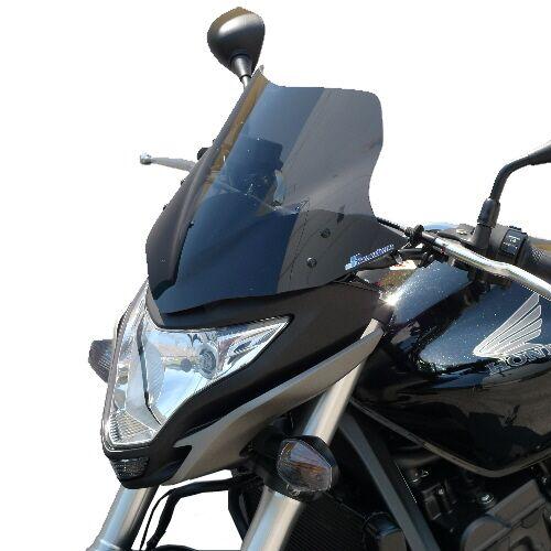BH137HPFG - Bullster Windshield/Windscreen For Honda CB600F 2011-2013 28.5 cm (11-1/4") - Grey