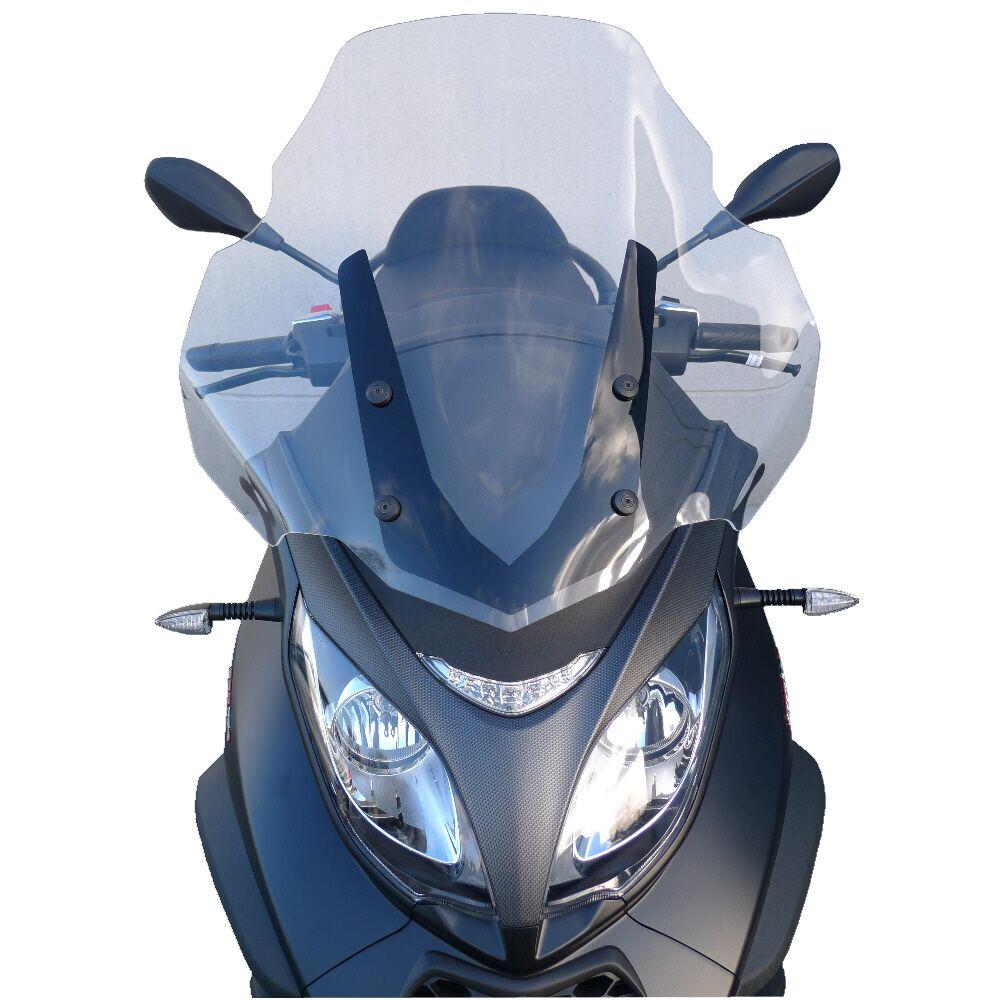 BP012HPIN - Bullster Windshield/Windscreen For Piaggio MP3 300 HPE 44.5 cm (17-1/2") - Clear