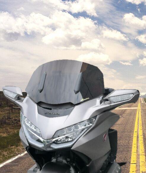Bullster Smoke Bh190hpfg - Windshield/Windscreen For Honda Gl 1800 2018-2024