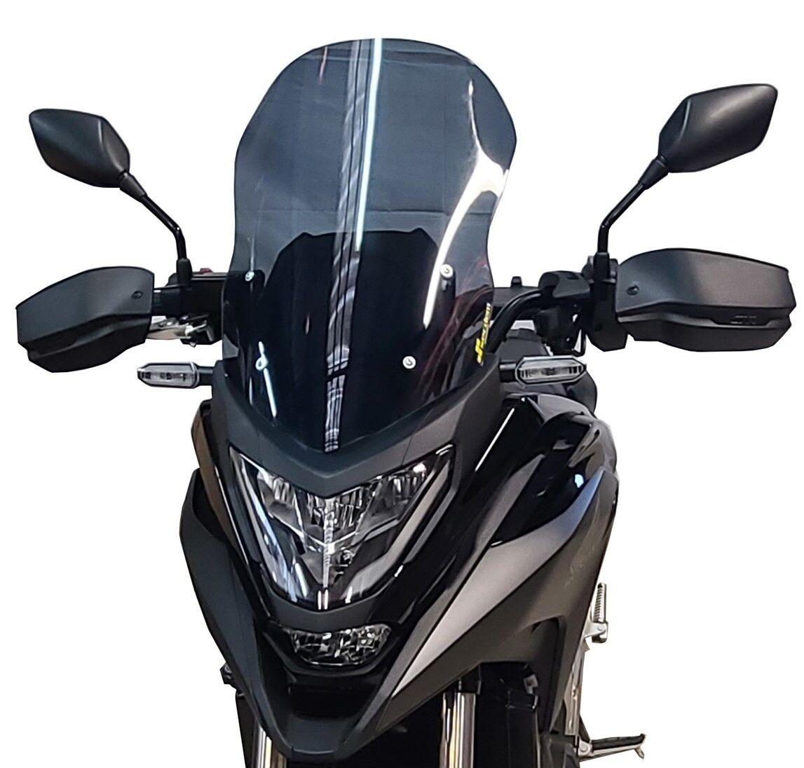 Bullster Smoke Bh205hpfg - Windshield/Windscreen For Honda Nc 750 X