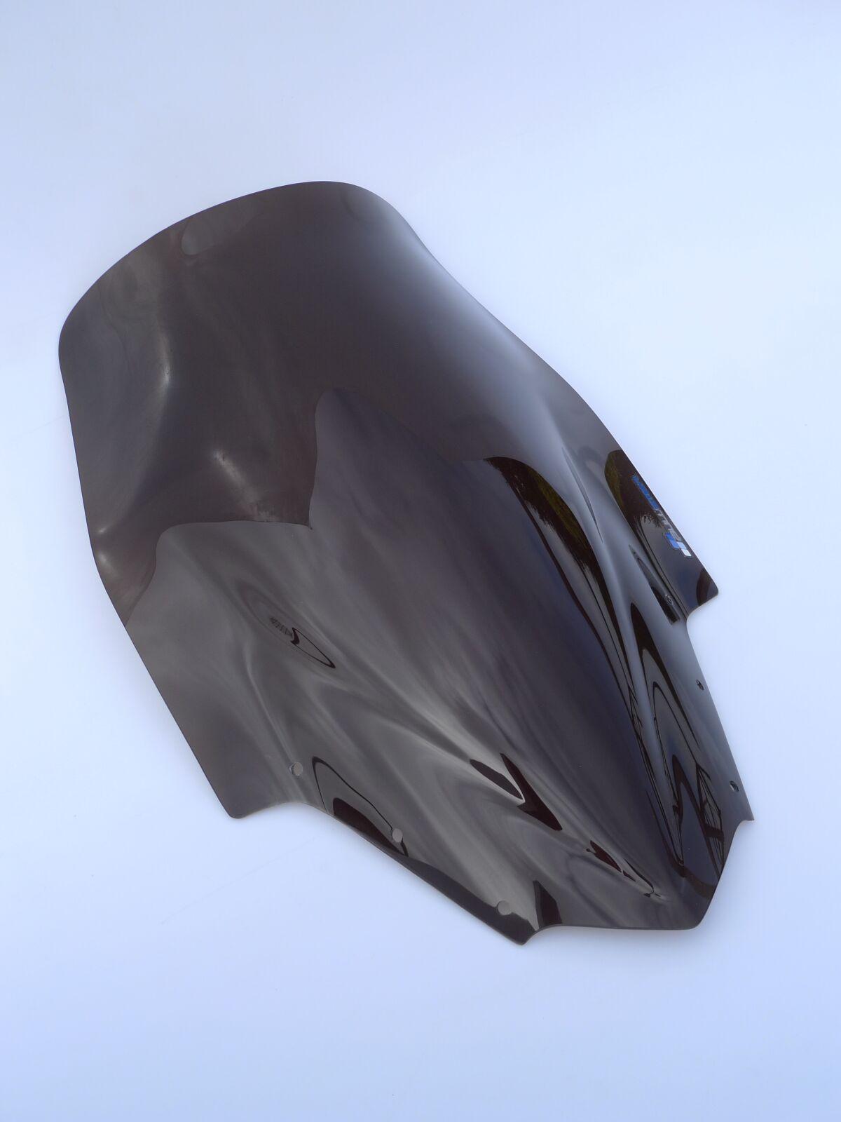 BY090HPFN - Bullster Windshield/Windscreen For Yamaha FZS 1000 2001-2005 41 cm (16-1/8") - Black Smoke