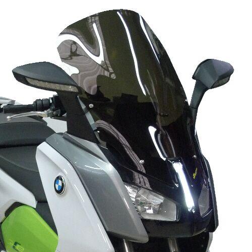 BB099HPFN - Bullster Windshield/Windscreen For BMW C Evolution 2014-2020 63 cm (24-7/8") - Black Smoke