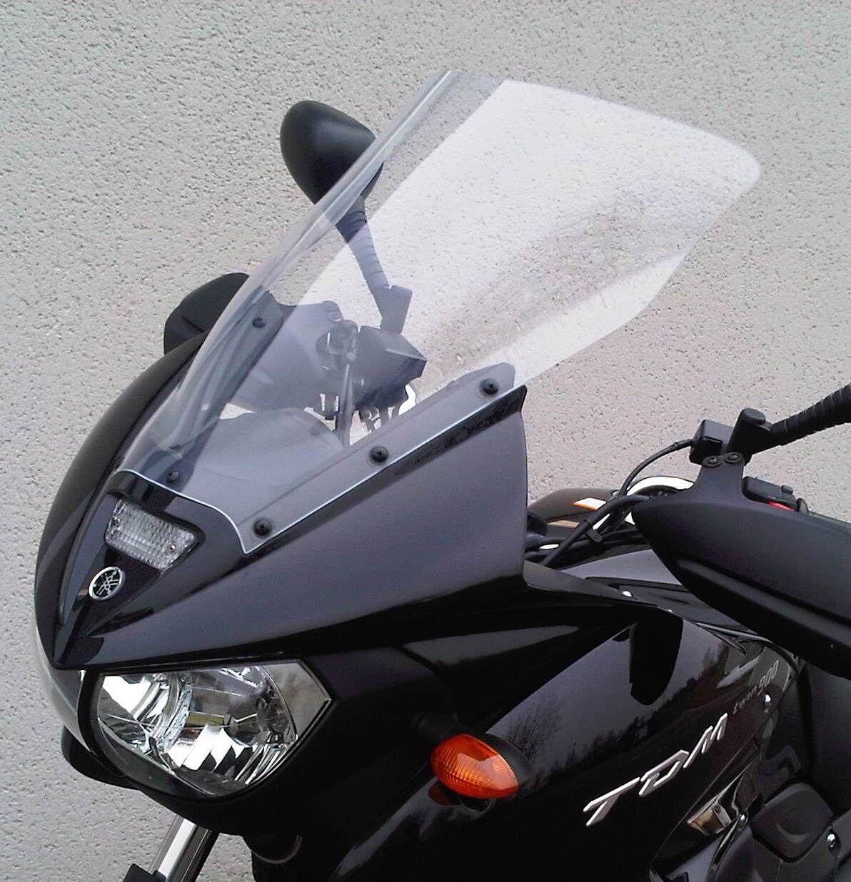 BY092GTIN - Bullster Windshield/Windscreen For Yamaha TDM 900 2002-2006 54 cm (21-1/4") - Clear