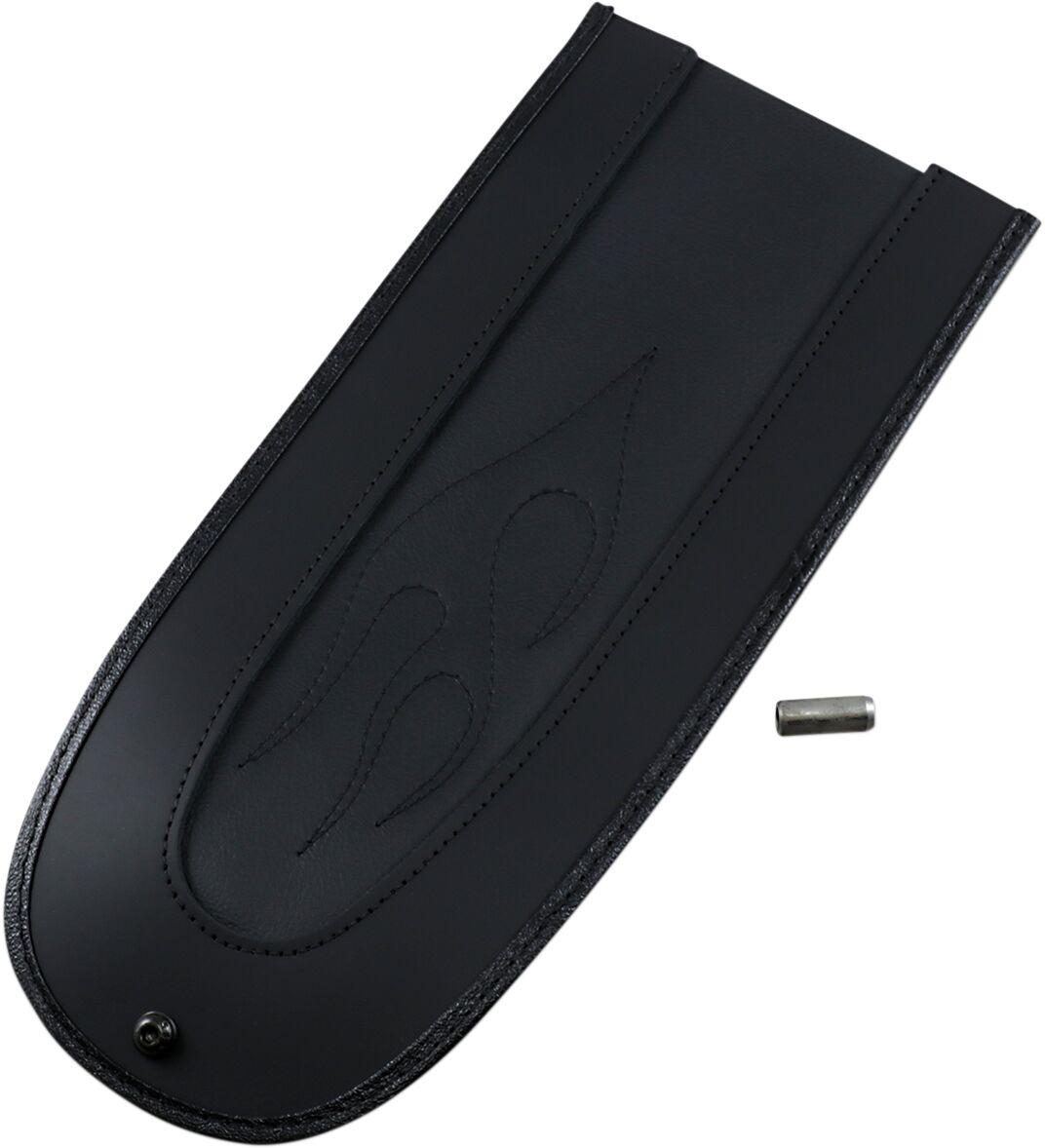 1405-0281 - Drag Specialties Fender Skin For Harley Davidson FLDE 1750 ABS 2018-2020 Rear - Black/Flame