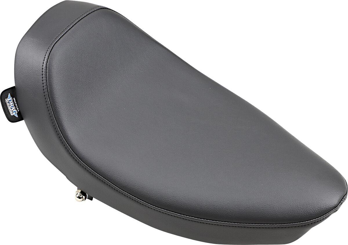 0805-0087 - Drag Specialties Low Solo Seat For Harley Davidson FL 1200 1958-1977 Smooth - Black