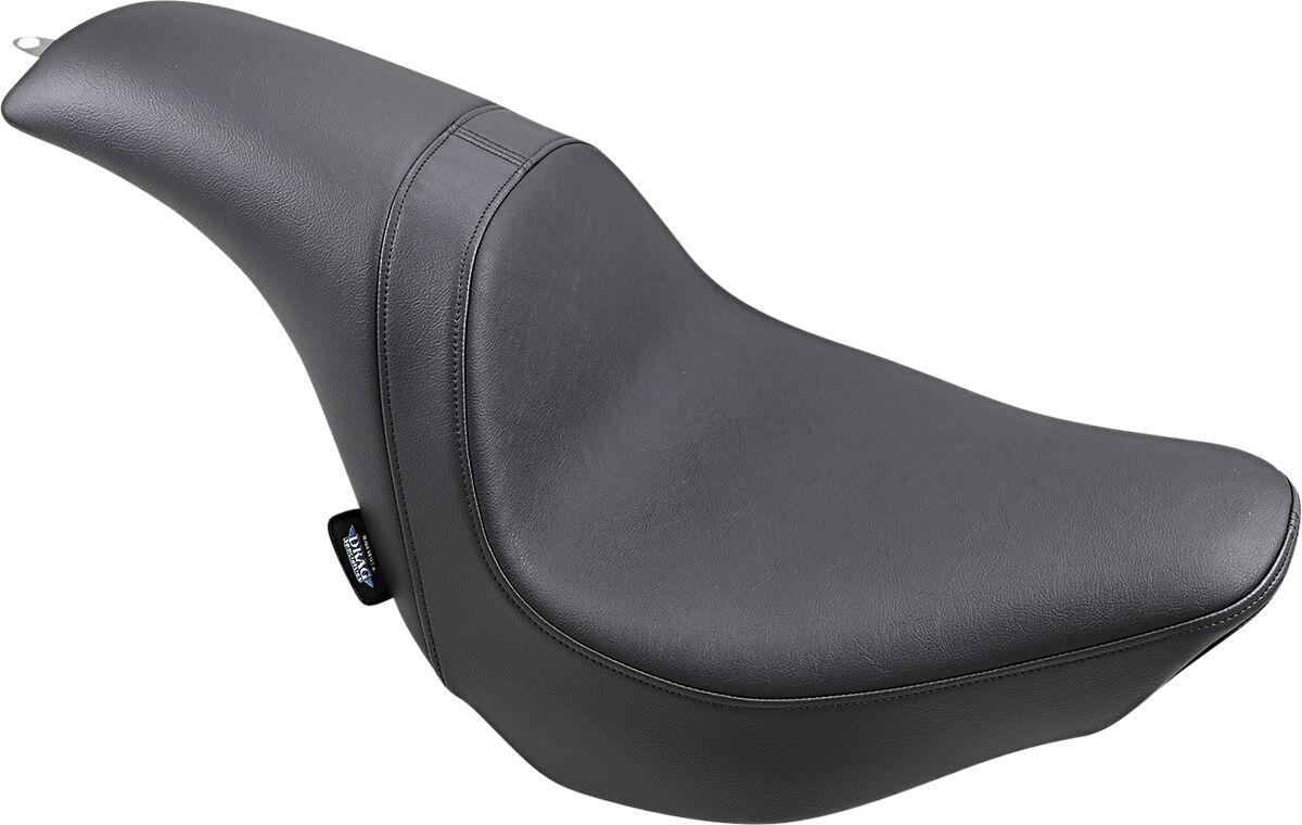 0802-1181 - Drag Specialties Predator Seat For Harley Davidson FLFB 1750 2018-2020 Smooth - Black