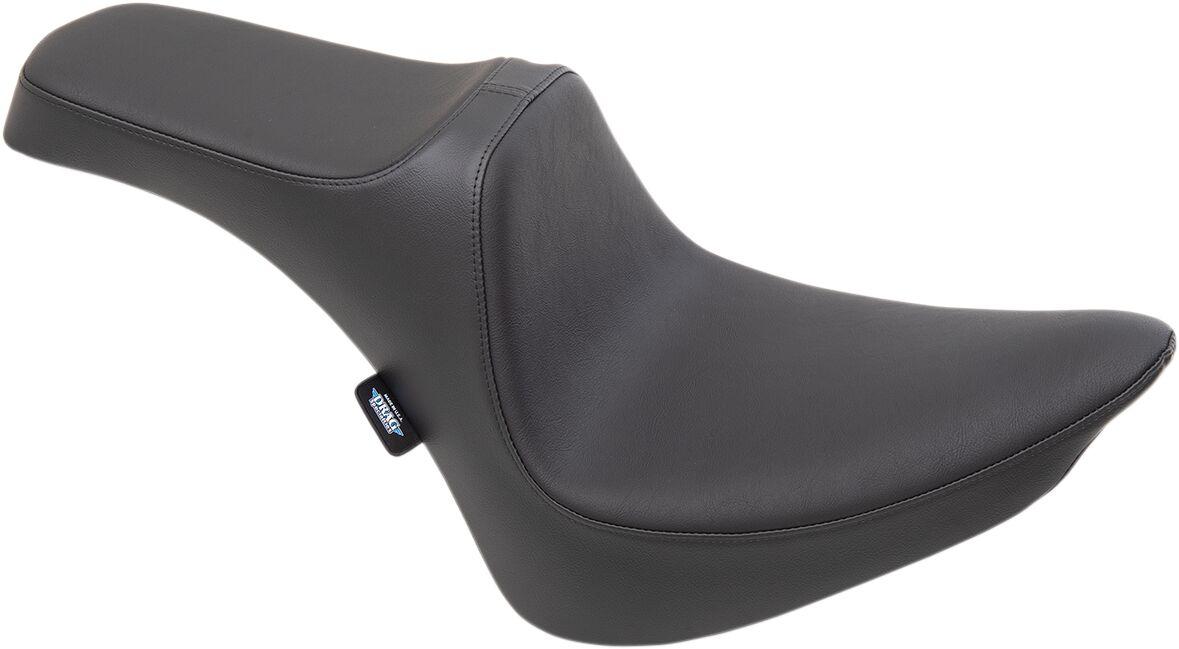 0802-1365 - Drag Specialties Predator III Seat For Harley Davidson FLST 1340 1987-1990 Smooth - Black