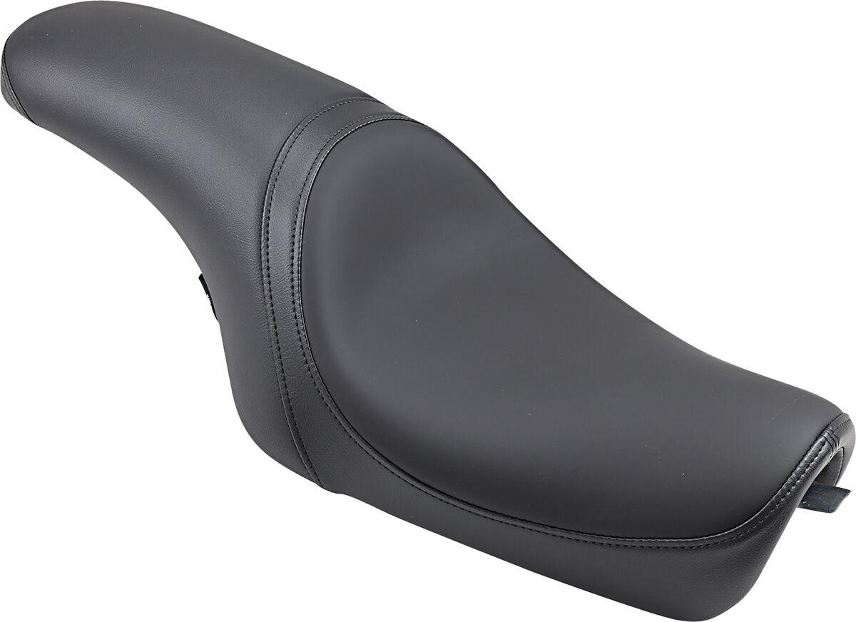 0804-0398 - Drag Specialties Predator Seat For Harley Davidson XL 1200 C 2004-2020 Smooth - Black