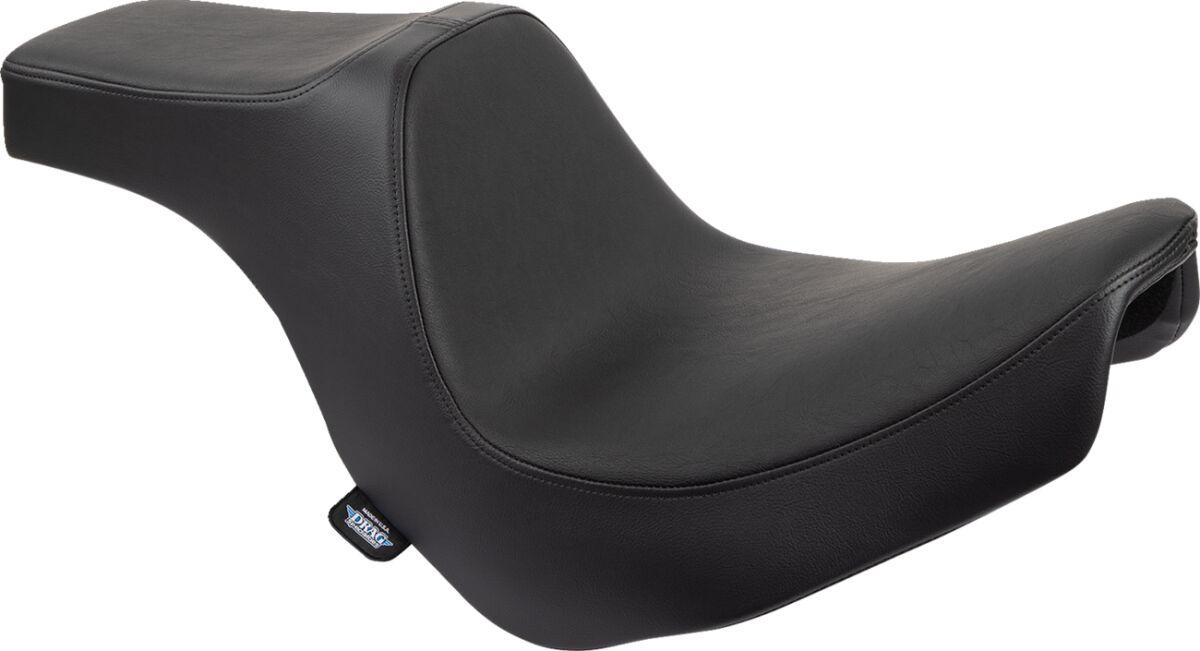 0802-1490 - Drag Specialties Predator III Seat For Harley Davidson FLSB 1750 2018-2021 Smooth - Black
