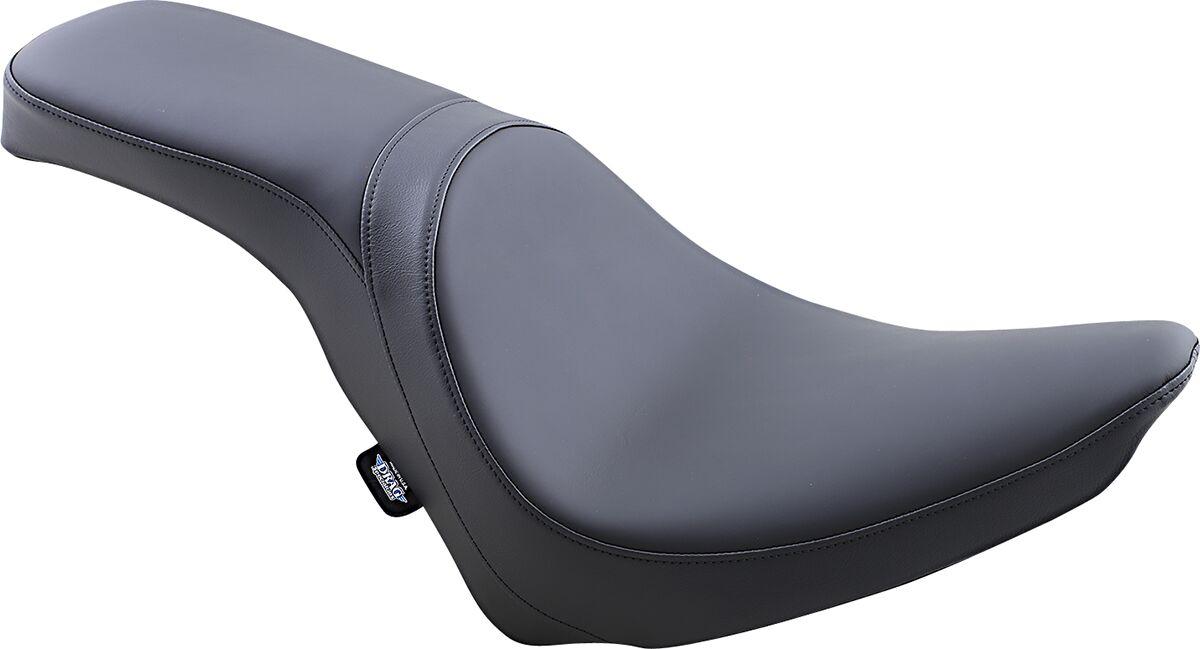 0802-0790 - Drag Specialties Predator 2 Up Smooth Seat For Harley Davidson FLS 1690 2012-2016 - Black