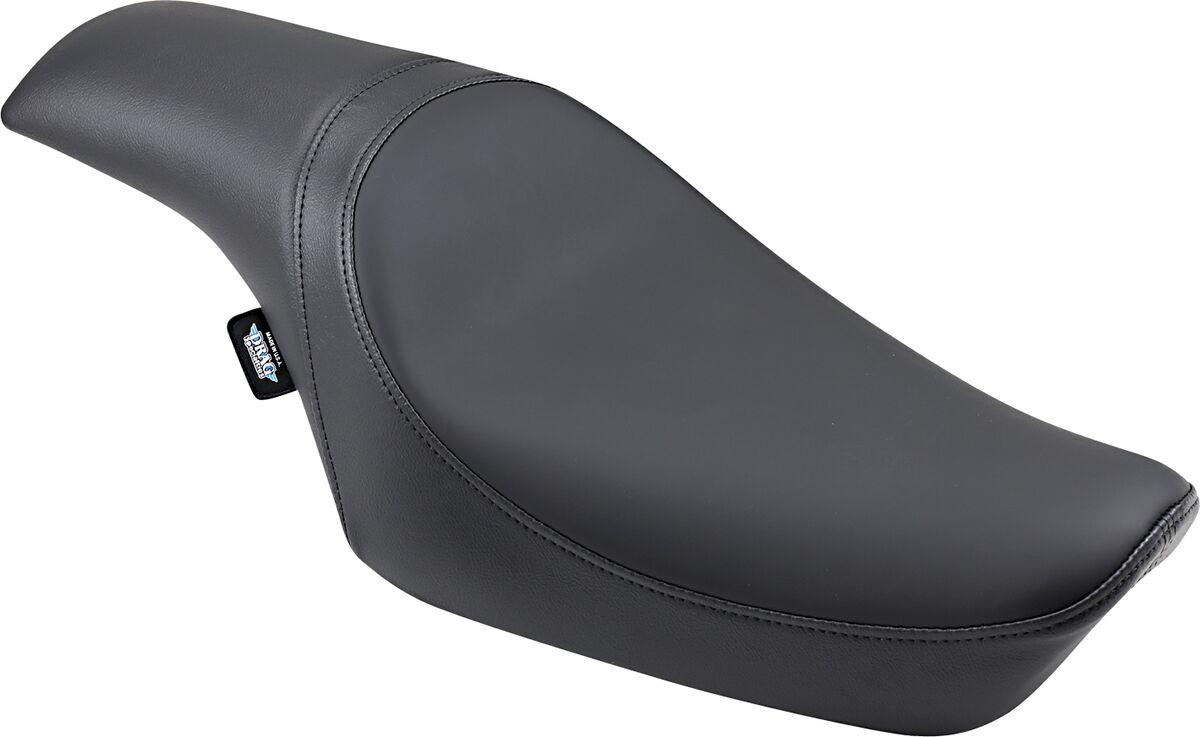 0804-0384 - Drag Specialties Predator Seat For Harley Davidson XL 1200 C 1996-2003 Smooth - Black