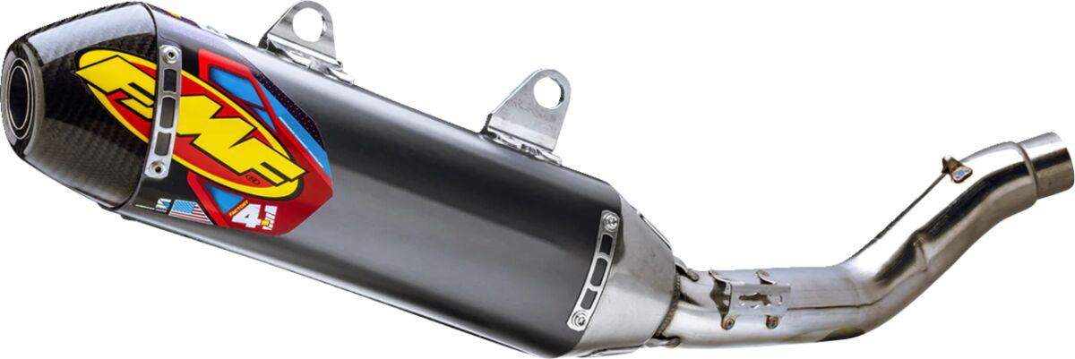 045694 - FMF Factory 4.1 RCT Aluminium Exhaust Silencer For Triumph TF250C 2026, TF250X 2025-2026