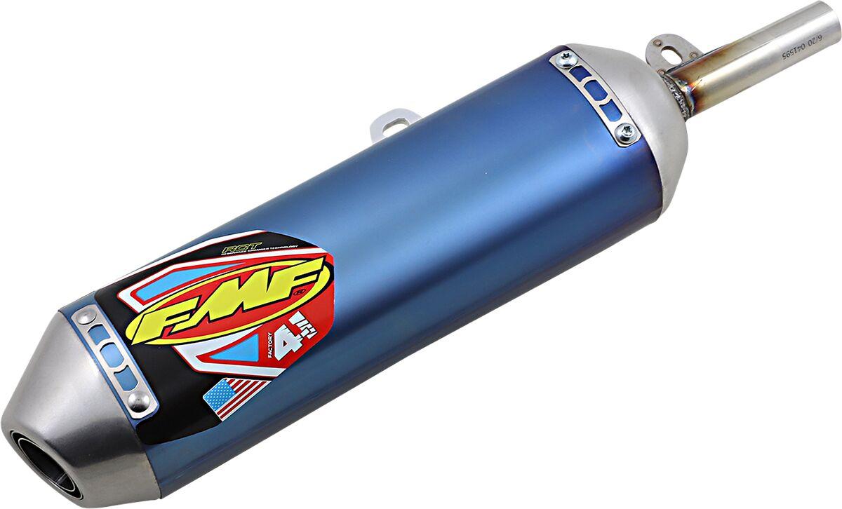 041595 - FMF Mini Factory 4.1 Silencer For Honda CRF125F 2021-2025 - Titanium