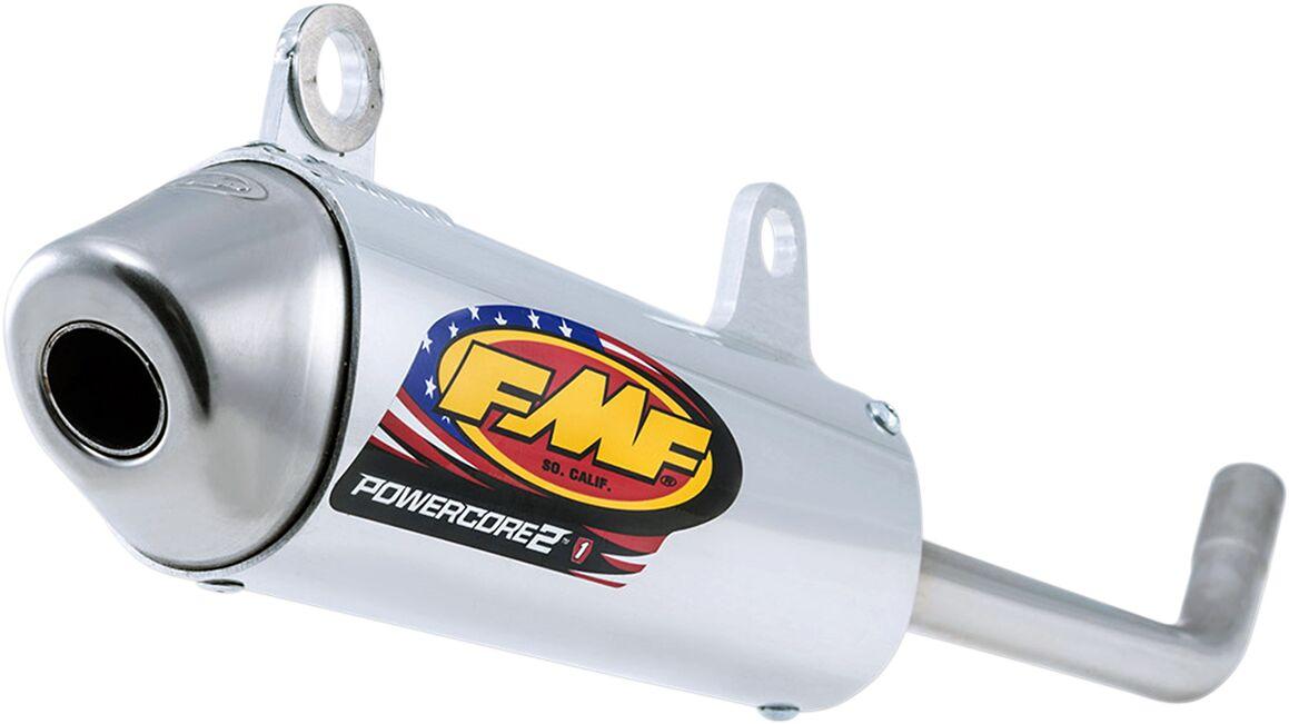 025205 - FMF Powercore 2 Silencer For KTM EXC250 TPI 2018-2019 - Silver