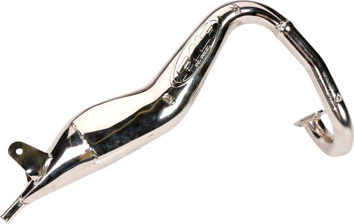 024034 - FMF Gold Series Fatty Front Pipe For Yamaha PW80 1991-2006 - Nickel-Plated