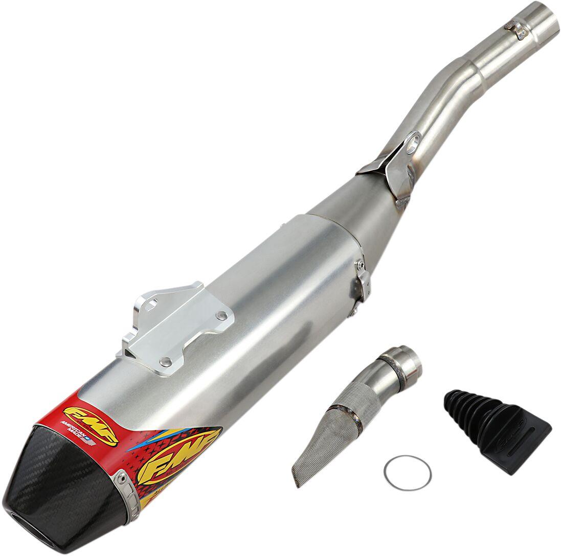 044443 - FMF Factory 4.1 RCT Stainless Steel Silencer For Yamaha WRF450 2019-2024