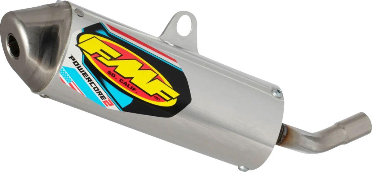 022066 - FMF Powercore Silencer For Kawasaki KX500 1988