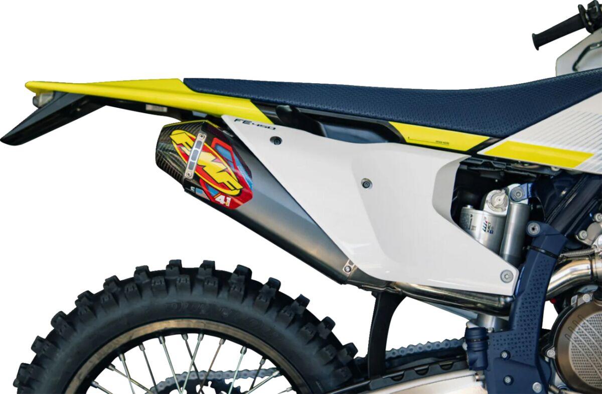 042411 - FMF Factory 4.1 RCT Stainless Steel Silencer For Kawasaki KX250 2025
