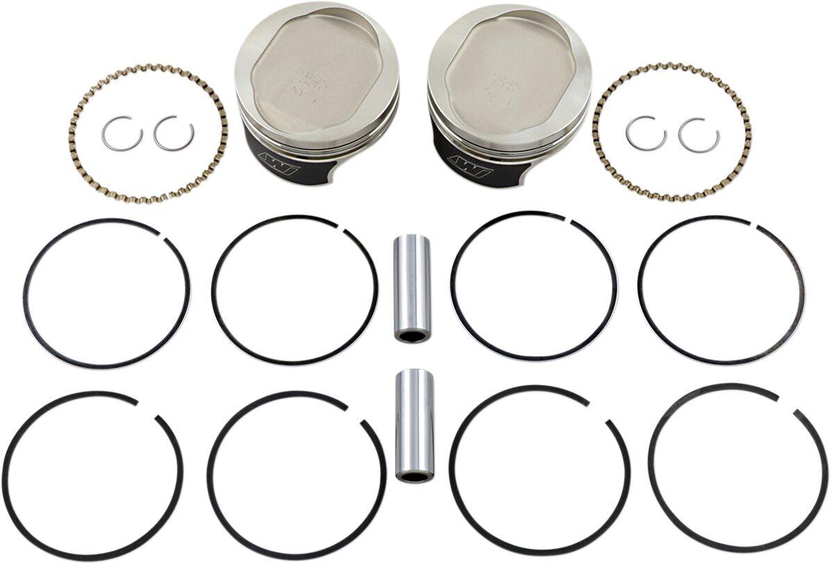 WK0212P1 - Wiseco Tracker Series Piston Kit For Harley Davidson XL 883 1986-2009 +0.010"