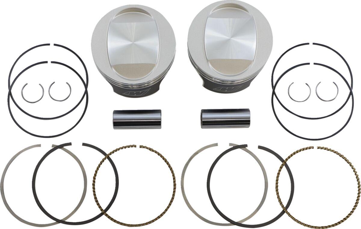 WK0207PS - Wiseco Tracker Series Piston Kit For Harley Davidson FLHR 1450 1999-2003 Standard