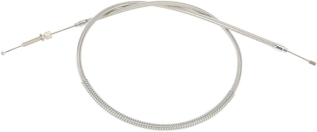 102-30-10014 - Barnett Stainless Steel Clutch Cable For Harley Davidson FL 1200 1970-1977 126.5 cm (49-3/4") - Silver