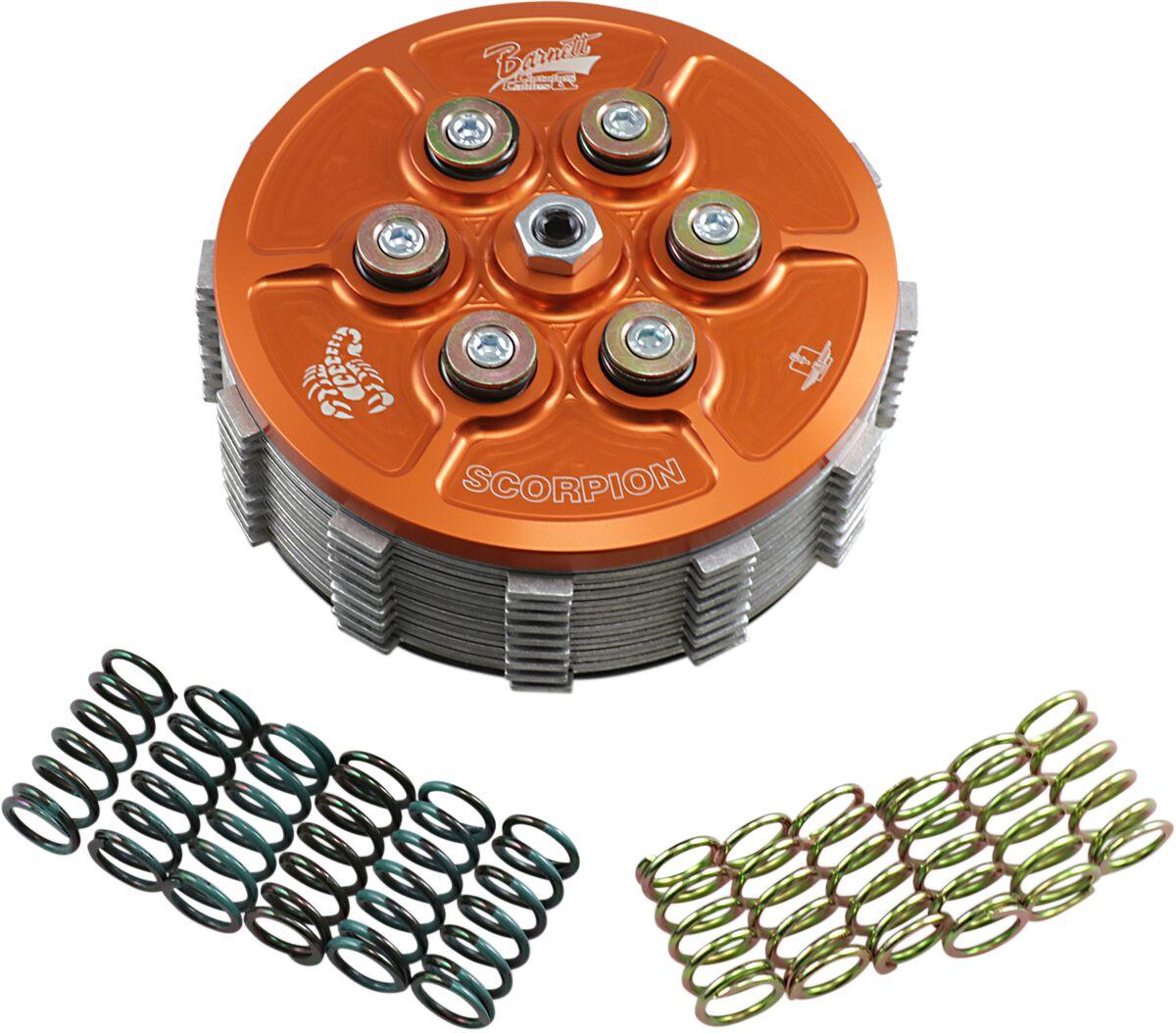 608-30-10009 - Barnett Scorpion Clutch For Harley Davidson FLHR 1584 2007-2008 - Orange