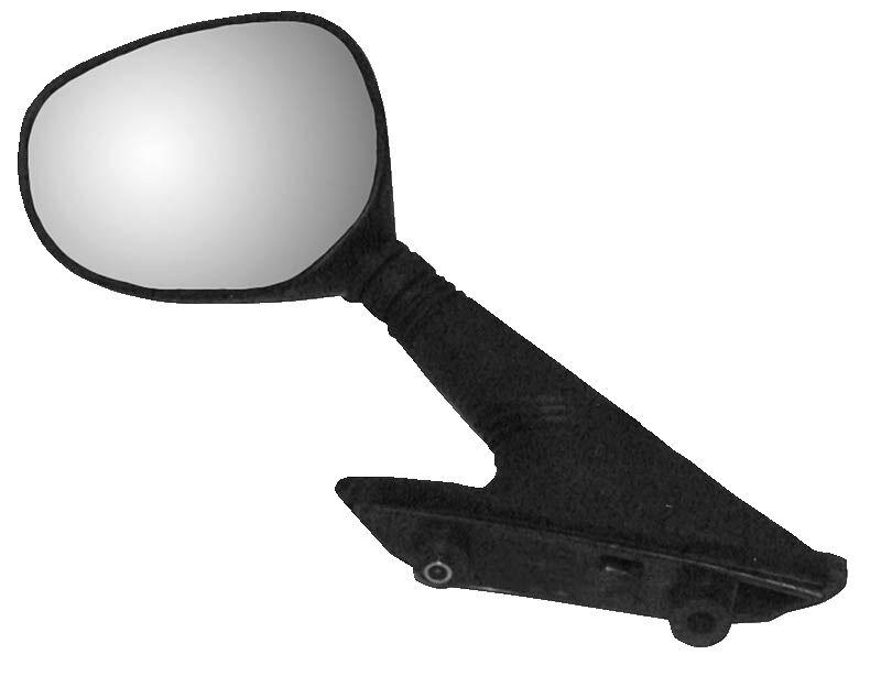 20-31522 - Emgo Mirror For Piaggio X9 125 2000-2009 Left - Black