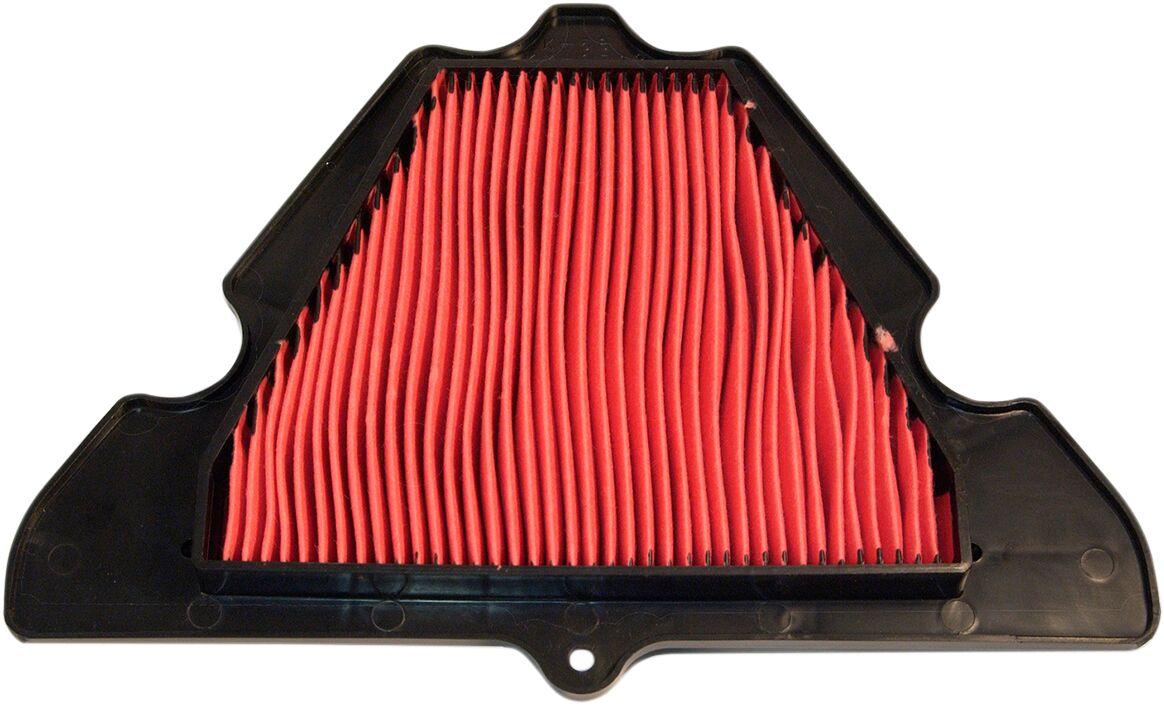 12-92912 - Emgo Air Filter For Kawasaki KLZ 1000 2012-2019 - Black/Red