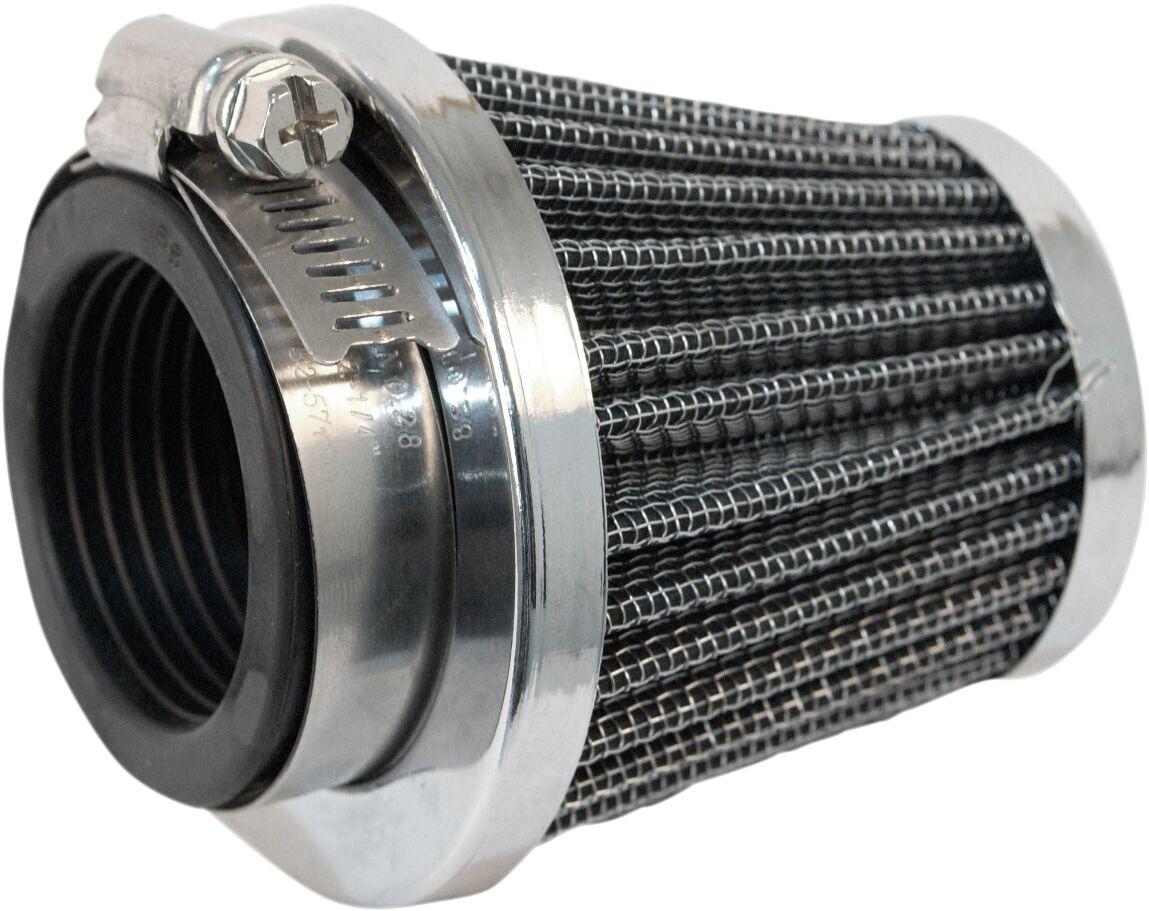 12-55739 - Emgo Clamp On Pod Air Filter For Honda CB 750 K 1969-1976 - Black/Chrome