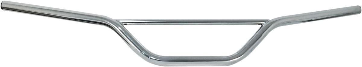 23-92400 - Emgo 7/8" Flat Track & Scrambler Handlebar 14 cm (5-1/2") - Chrome