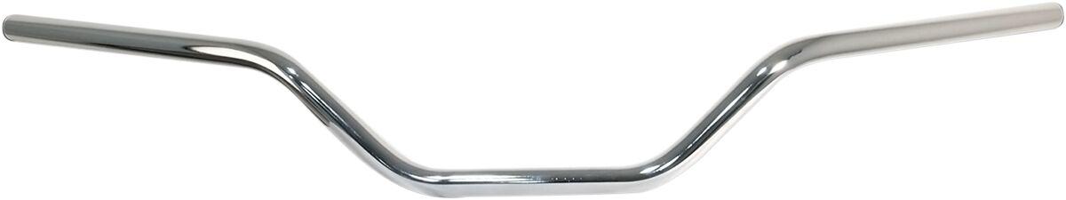 23-12581 - Emgo 7/8" Flat Track & Scrambler Handlebar 10 cm (4") - Chrome