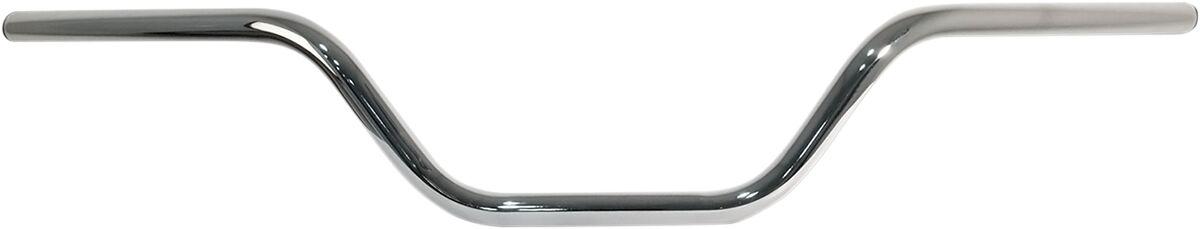 23-12582 - Emgo 7/8" Flat Track & Scrambler Handlebar 15 cm (6") - Chrome