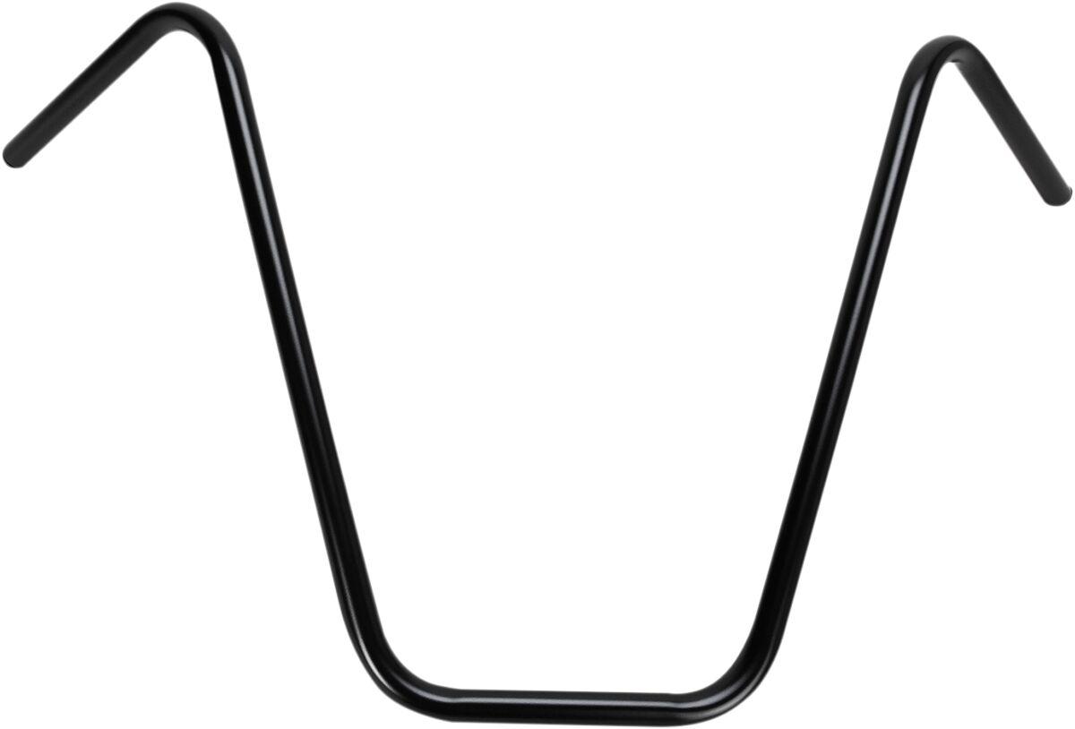 23-12537B - Emgo 7/8" Chopper Handlebar 45.5 cm (18") - Black/Satin