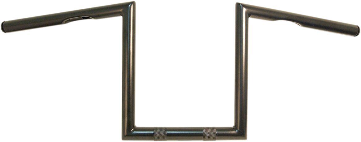 07-93430B - Emgo 1" Z-Bar Handlebar 25.5 cm (10") - Black